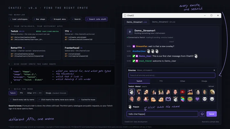 Dev log v0.6: Find the right emote