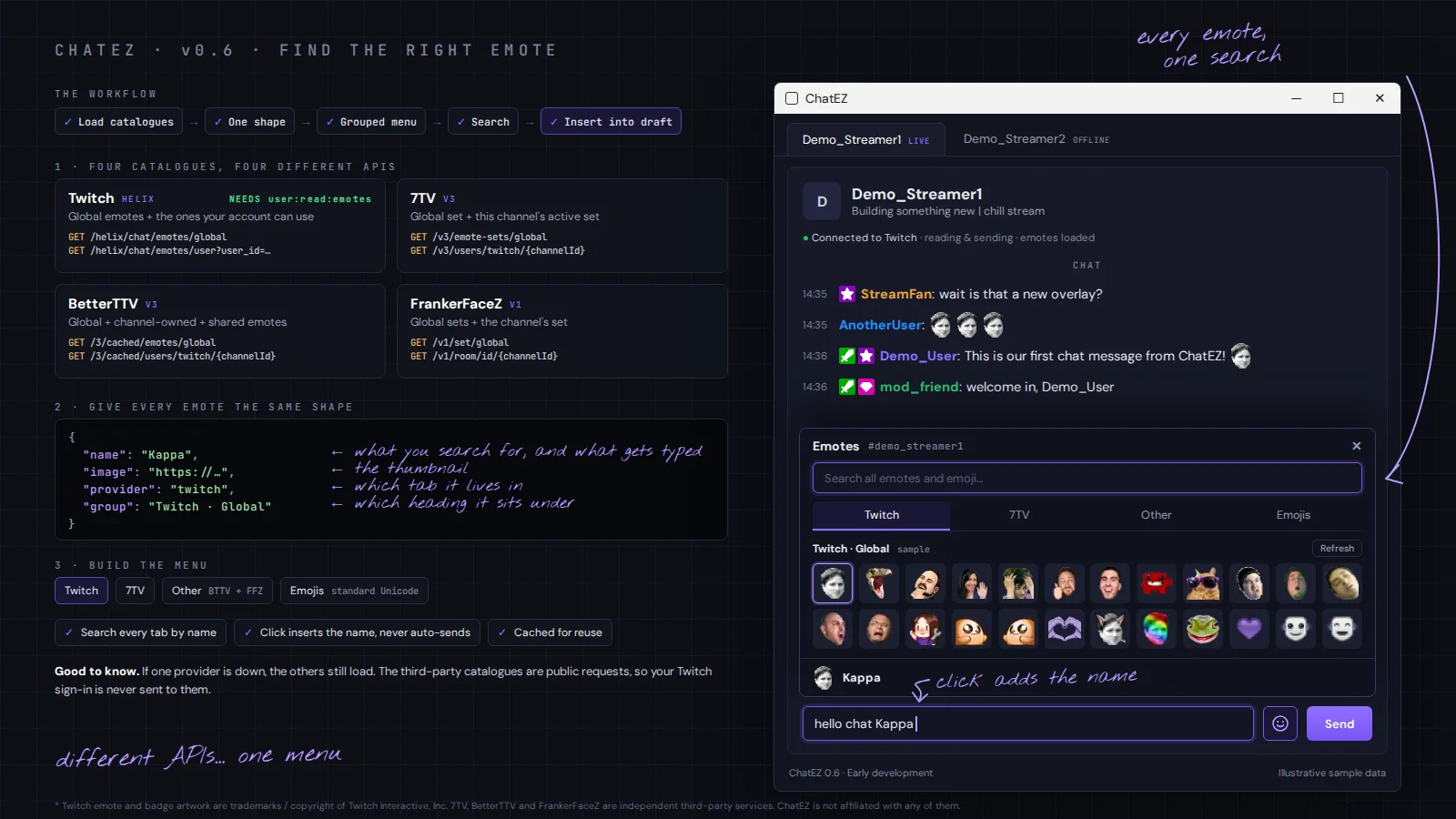 Dev log v0.6: Find the right emote